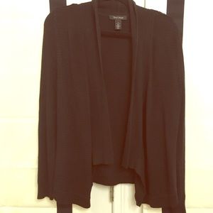 Black cardigan